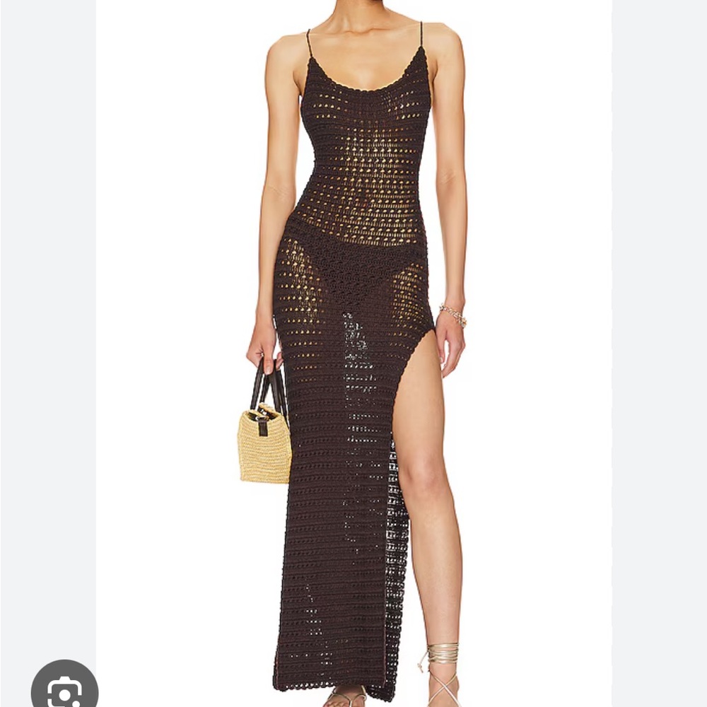 Flook The Label Chocolate Brown Emberly Dress